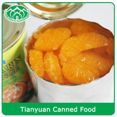 China Canned Culture 312g, 425g, 3kg Canned Fruit Tangerines In Light Syrup for sale