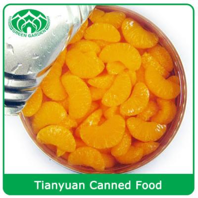 China 3kgx6tins canned canned whole tangerines in light syrup for sale