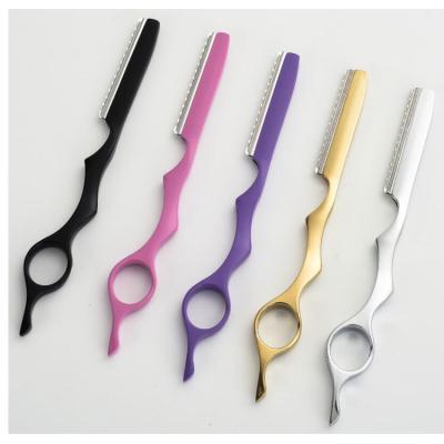 China Single Blade Hairdressing Stylist Styling Razor For Hair Thinning Professional Salon Use for sale