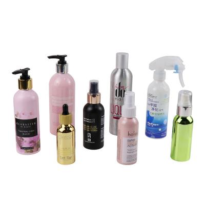 China Free Sample 50ml 100ml 150ml 100ml 250ml Eco-friendly Empty Aluminum Cosmetic Bottle With Different Pump And Cap for sale