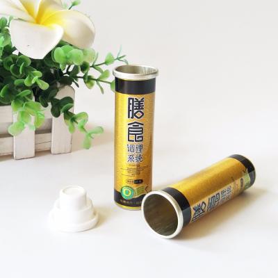 China Chemical Effervescent Tablets Tube With Desiccant Cap , Plastic Pill Bottle for sale