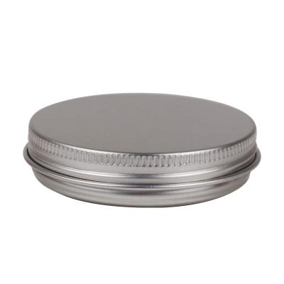 China Cosmetic Manufacturer Directly Supply Small Empty Round Aluminum Jar Free Sample for sale