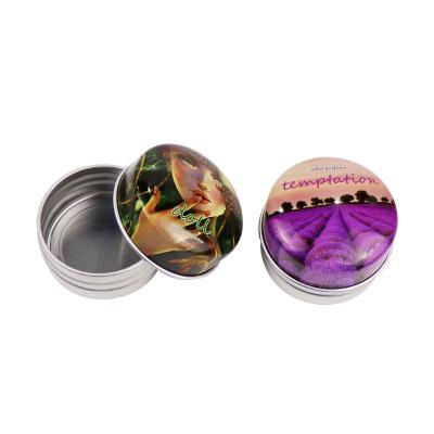 China Wholesale 5g 10g 15g 30g Metal Cosmetic Small Aluminum Tin Jar With Silk Screen for sale