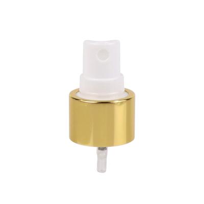 China Non Spill Customized Gold Aluminum Plastic Perfume Atomizer Fine Mist Sprayer 24/410 20/410 Sprayer Pump for sale