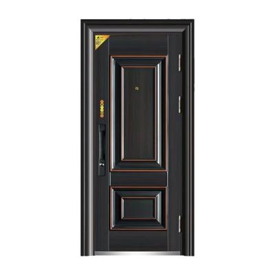 China Hot Selling Anti-theft Steel Doors Made in China Modern Exterior Entry Door for House Hotels Cold Rolled Security Main Doors for sale