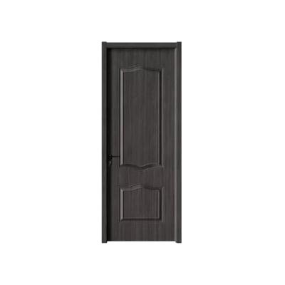 China Interior Minimalist WPC Wood Door With Classic Style Entrance Door Mahogany Wood Interior Doors With Frames Wood for sale