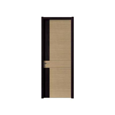 China Sound Insulation WPC Interior Wood Door With Classic Mahogany Wood Interior Entry Door Doors With Frames Wood for sale