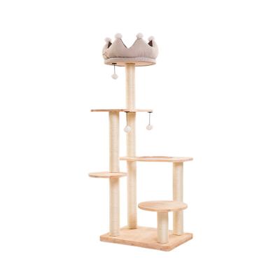 China Best Selling Viable Cat Tree Cat Tree For Large from Toy Plush Animal Wholesale Pet Tower for sale