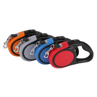 China Hot Selling Personalized Automatic Extendable Traction Training Pet Rope Lead Heavy Duty Adjustable Retractable Dog Leash for sale