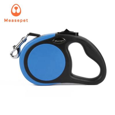 China 2022 Amazon Pet Products Customized Multifunctional 8m Nylon Pet Products Sublimation 3m 5m Automatic Retractable Leashes For Large Dog for sale