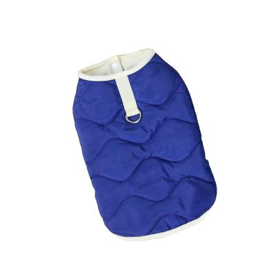 China Sustainable Dog Vest Pet Clothes Comfortable Cotton Dog Vest With Spring And Winter for sale