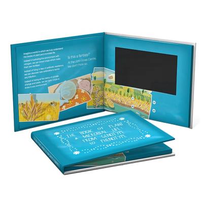 China Custom Europe Advertising LCD Video Advertising Greeting Card 2.4