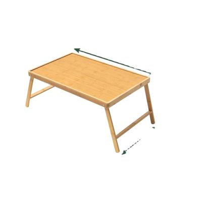 China 2020 Popular Office Home Bamboo Laptop Table Foldable Laptop Stand Monitor Notebook Base Stand Best for sale