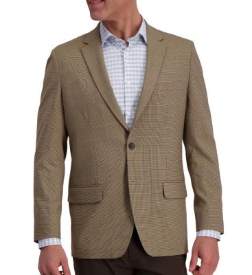 China Anti-wrinkle blazer jacket for men coat suit for men khaki classic fit sports jackets for sale