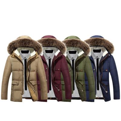 China Fashion Style Breathable Youth Keep Warm Mens Cotton Filling Winter Hooded Jacket for sale