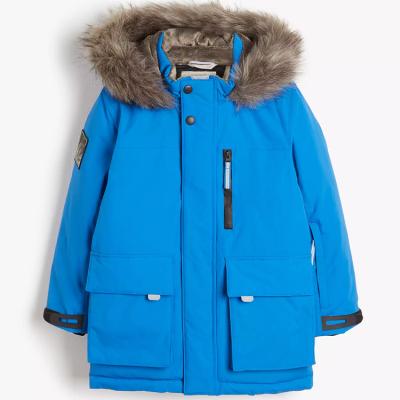 China Custom Kids Boy Girl Jackets Winter Children Clothing Waterproof Boy Padding Jacket Coat for sale