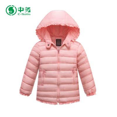 China 100% Polyester Hot Sale Girl Coat Girl Winter Long Clothes Soft Girl Clothing for sale