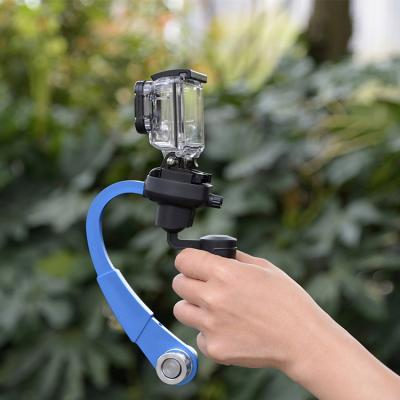 China Aluminum and plastic portable handheld gimbal stabilizer for gopros for sale