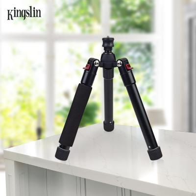 China Professional Twist Lock 5 Section Tripod Lightweight High Quality Mini Camera Tripod Mini Camera Tripod for sale