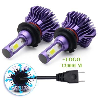 China Automobile Lamp S9 Jiuguang Auto Lighting System 58w 12000lm Led H4 H11 9005 9006 H7 Led Headlight Bulb for sale