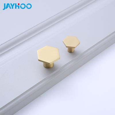 China Wonderful Hexagonal Multi-Sided Modern Brass Cabinet Cupboard Diamond Shaped Door Handles and Brass Pulls for sale