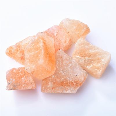 China China Fengshui natural quartz bulk raw healing crystals Orange salt stone rough  for Home Decoration for sale