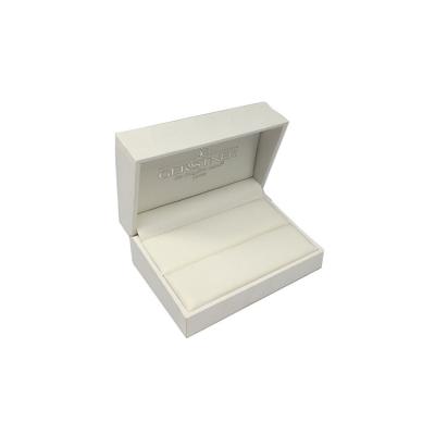 China Gift & High End Craft Festival Matt White Jewelry Gift Box For Gold And Silver Bracelet for sale