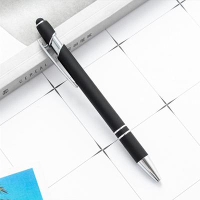 China Fluent Writing 2022 Hot Selling Metal Promotional Ballpoint Pen Black Refill Ballpoint Pen Gift Tip With Logo Customized for sale