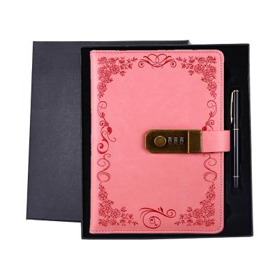 China Classic PU Leather Hardcover Diary a5 Notebooks Custom Printing Hardcover Logo Print for School and Office for sale