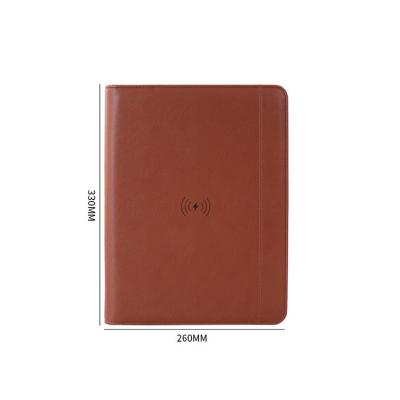 China Multifunctional A4 Book PU File Storage Bag Universal Classify Document File Folders Padfolio Folder Leather Folder for sale