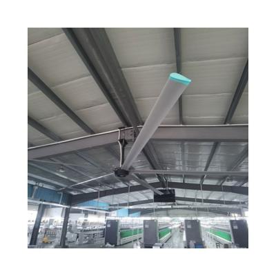 China Large Large Ample Hvls Industrial Ceiling Cooling Hotel Stock Power Supply Fan for sale