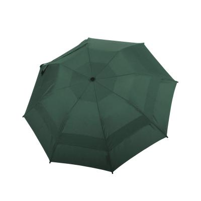 China Minimalist Dark Green High Quality Automatic Opening And Closing Folding Umbrella 3 Fold Top Peng Uv Protection Travel Umbrella Double for sale