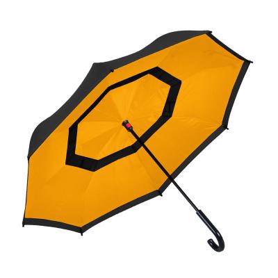 China 2022 Contemporary Newly Designed Flip Cover Wholesale Foldable Reverse Umbrella Reversed Umbrella with Logo Printing for sale