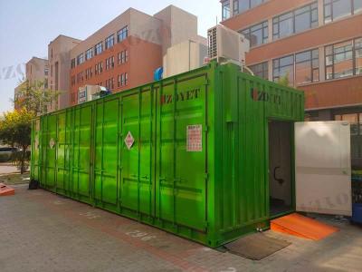 China Doorgeoptimaliseerde waterbehandelingscontainer Te koop