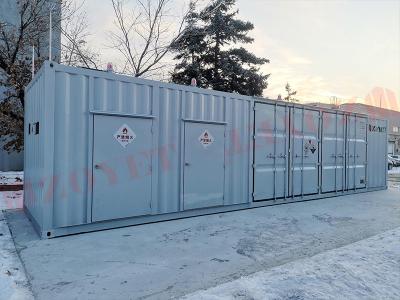 China Q235B Draagbare opslagcontainers Draagbare verplaatsing en opslag Te koop