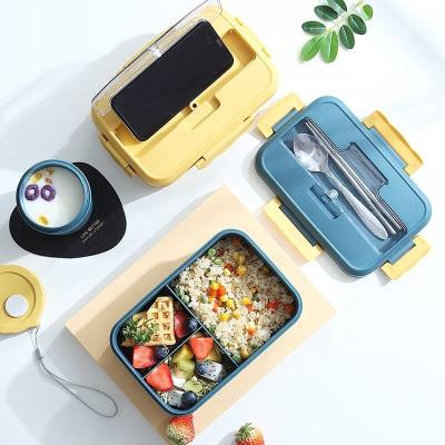 China Household Use Wheat Straw Lunch Box Food Storage Bento Rice Husk Biodegradable Eco for sale