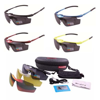 China High Quality Custom Sports Sunglasses CE S Sports Sunglasses With Myopia Frame Cycling Increasing Training for sale