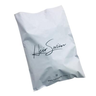 China Langchen Recyclable 2023 Fashion Custom Mailing Bags For Small Business For Clothing White Plastic Mailing Bags for sale