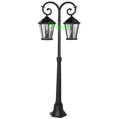 China durable  heads outdoor garden light solar pole light Led Solar Outdoor Lighting (DL-SG012) for sale