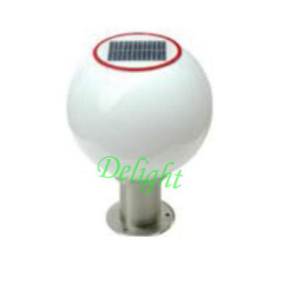 China Stainless Steel base outdoor garden gate light Led Solar Ball Lighting (DL-SP200M) for sale