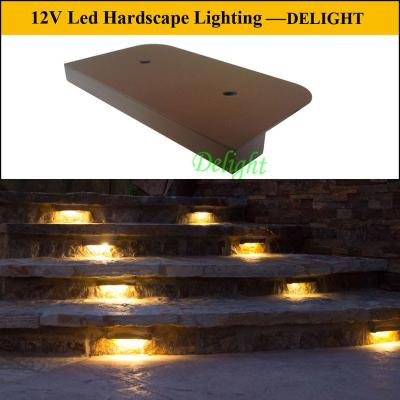 China Stone & Brick light LED Hardscape Light for Post Column Lighting, LED Deck & Rail Lighting for sale