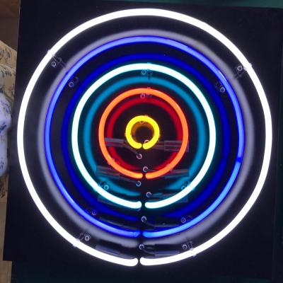 China Buildings Target Signs High Quality Shooting Neon Signs for sale