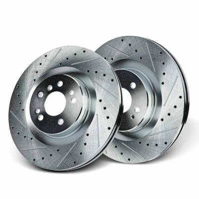 China Front Drilled Brake Rotors for Mercedes-Benz GL320 GL350 ML450 R350 for sale