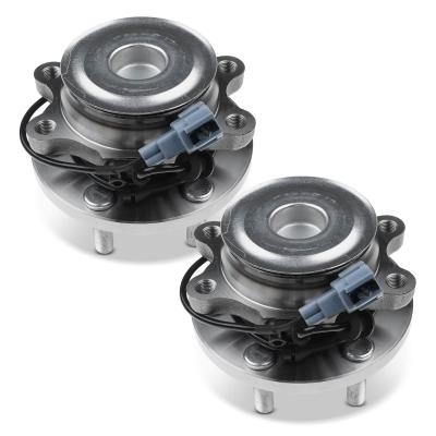 China 2x Front Wheel Bearing & Hub Assembly with ABS for Nissan Pathfinder Frontier Xterra for sale