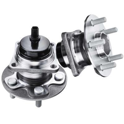 China 2x Rear Wheel Bearing & Hub Assembly with ABS for Toyota Corolla 2009-2018 Matrix Pontiac for sale