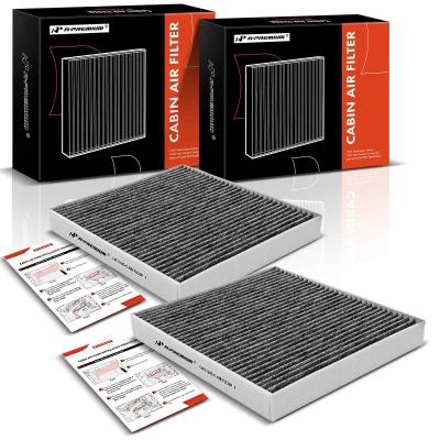 China 2x Activated Carbon Cabin Air Filters for Audi A3 Q3 S3 TT Quattro VW Golf Jetta for sale