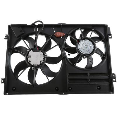 China Radiator Engine Cooling AC Fan Assembly for Audi VW A3 TT CC Tiguan Passat Bora for sale