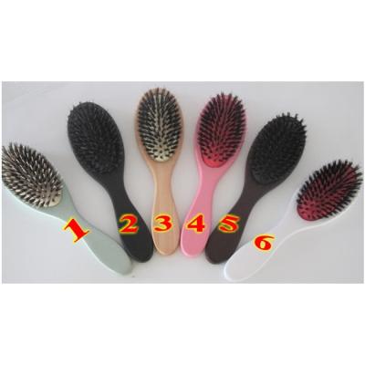 China high quality hot sale boar bristle hand wholesale wooden brush hair brush, boar hair brush WILL-15104033 for sale