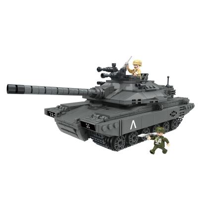 China Big Blocks For Safety Toys Major Brands Military Tanks Army Battle Tank Model Small Building Blocks Compatible Bricks Assemble for sale