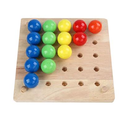 China Big Blocks For Safety Logical Thinking Wooden Material Color No Smell Montessori Toys For Kid Education for sale